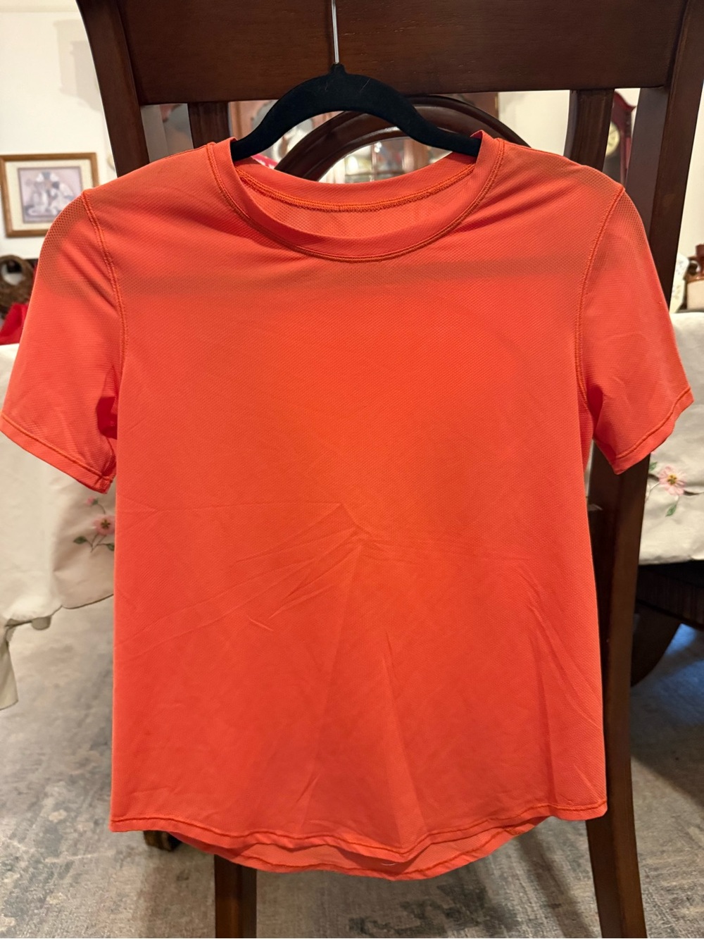 lululemon athletica Short Sleeve Crew Tee in Orange